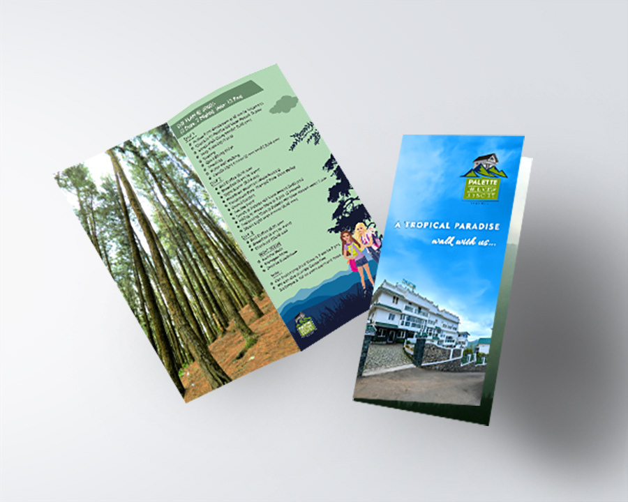 Brochure Design :: Palette Hill View Resort