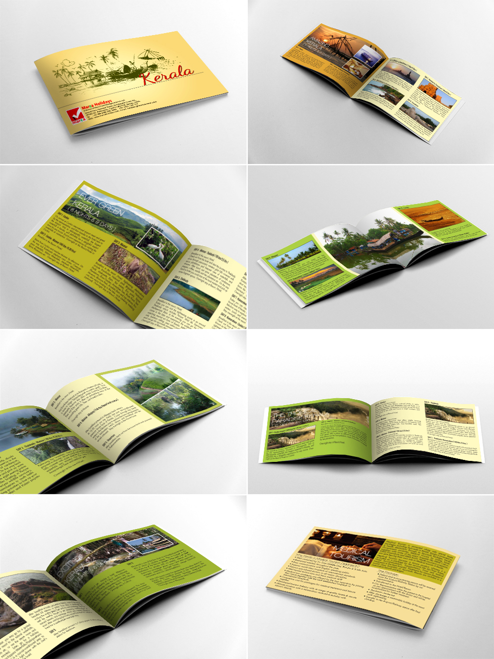 Brochure Design :: Marca Travels